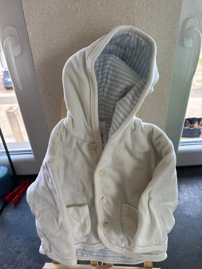 Veste blanche taille 62