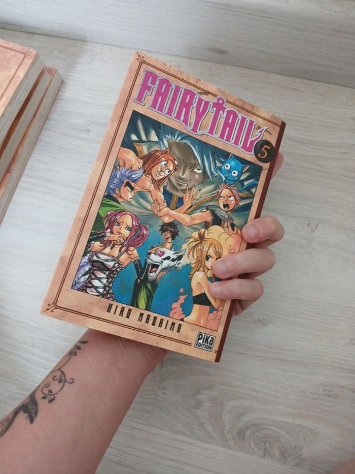 Lot fairy tail tome 1 à 5 - photo numéro 14