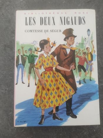 Les deux nigauds Comtesse de Ségur Bibliothèque Rose cartonnée 1979