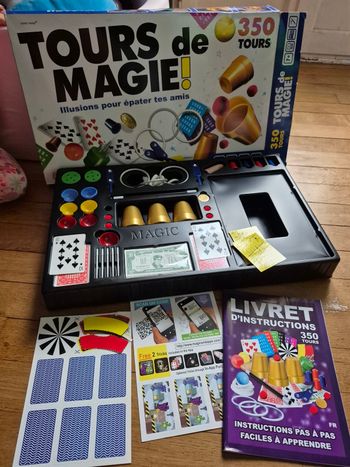 Jeux tours de magie 350 tours