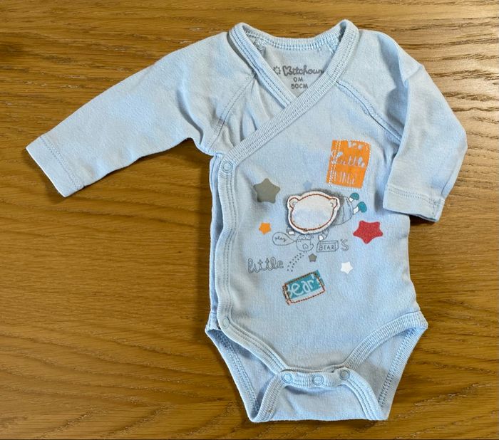 Kitchoun Body Bear bleu Taille Naissance - photo numéro 2