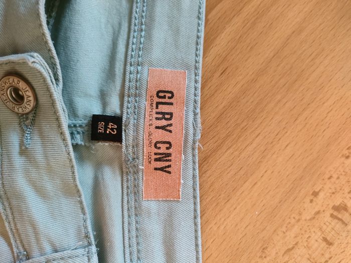 Jean vert pâle - photo numéro 3