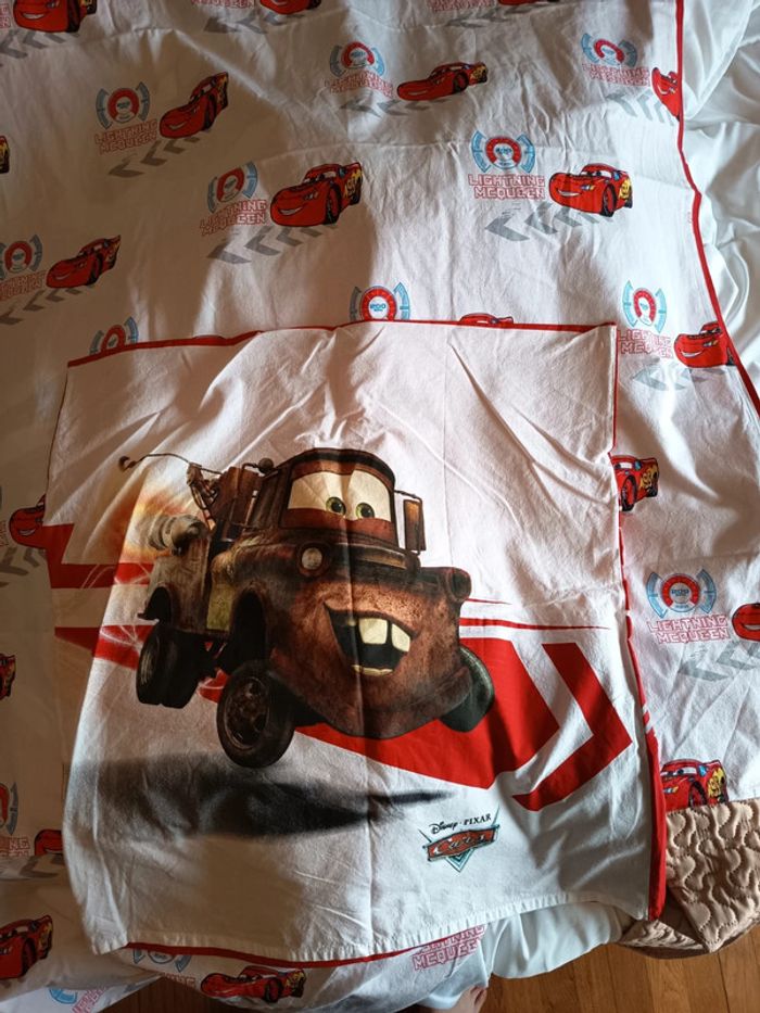 Ensemble housse de couette + 1 taie d'oreiller "Cars" (D83) - photo numéro 6