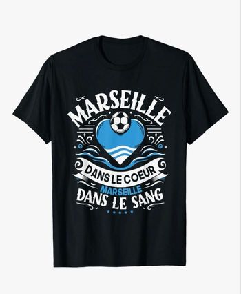 TEE shirt Marseille homme 3XL