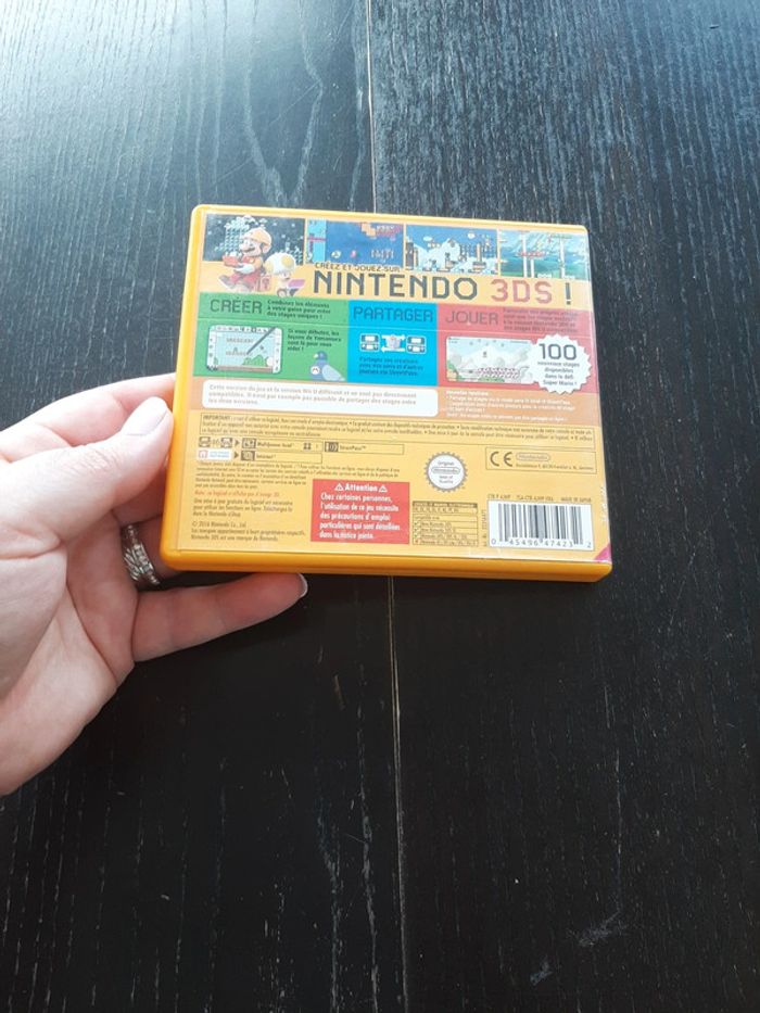 Jeu 3ds Mario maker - photo numéro 2