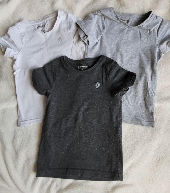 Lot de 3 tee-shirts/justaucorps ORCHESTRA  3 ans
