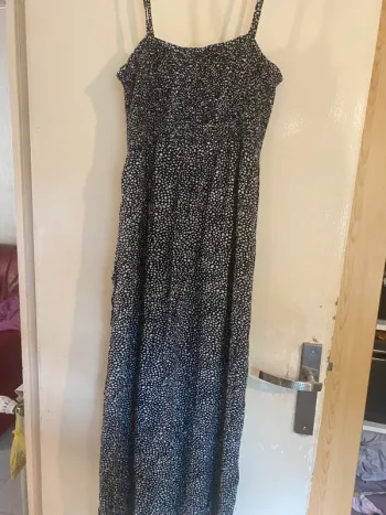Robe longue smokée