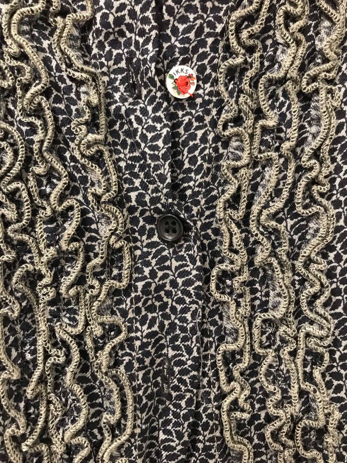 Robe ikks noire / taupe fille 10 ans - photo numéro 2