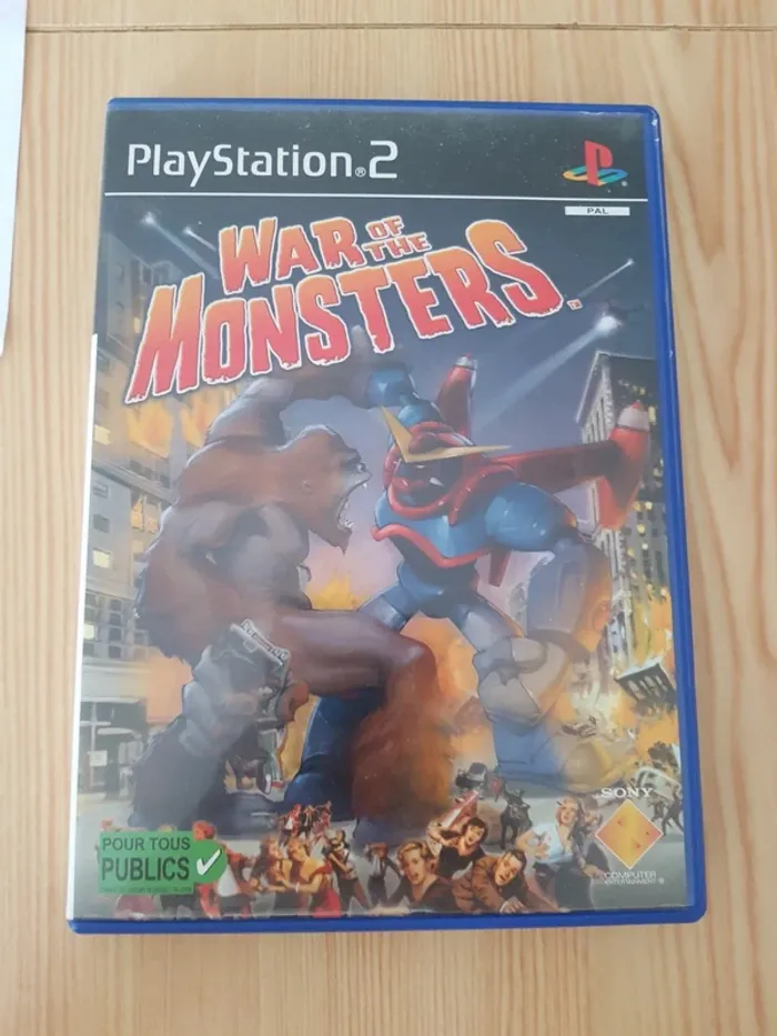 Jeu war of the monsters ps2 - photo numéro 2