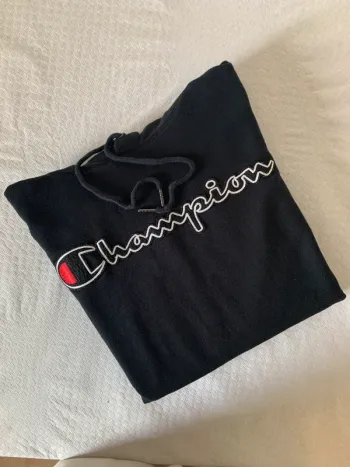 Sweat à capuche Champion Noir Taille L