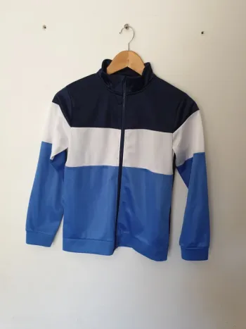 Veste survêtement tricolore A1239