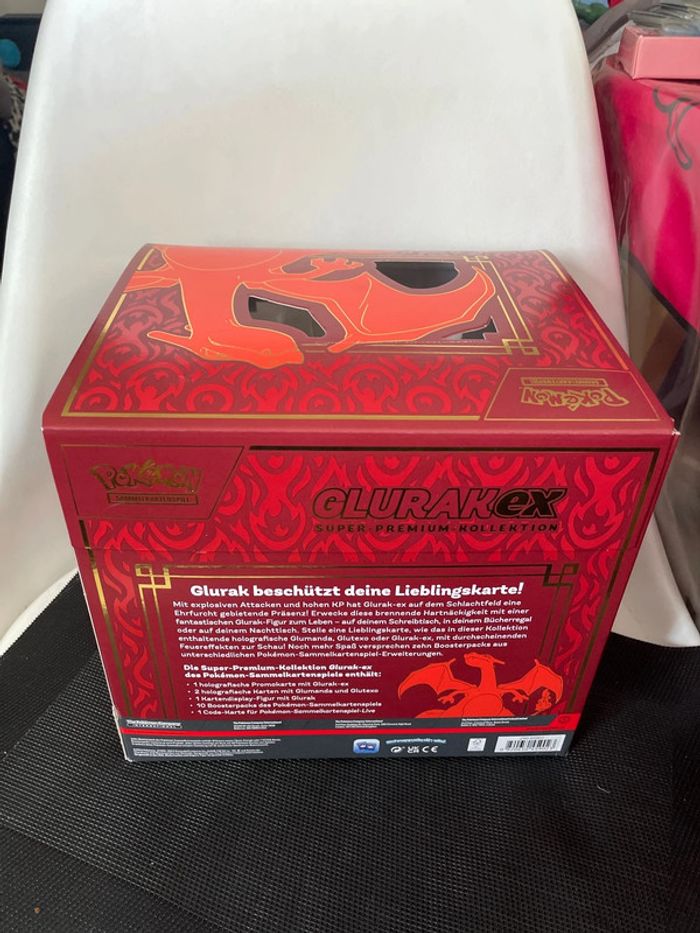 Coffret Glurak EX super premium collection allemand Deutsch neuf scellé dracaufeu charizard - photo numéro 5
