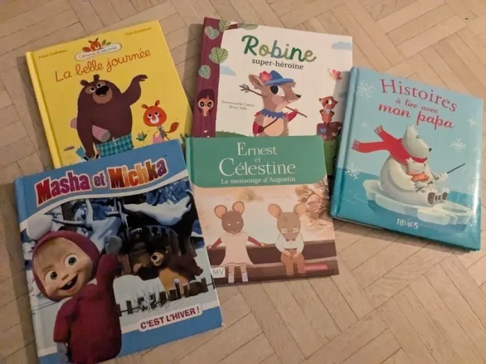 Lot 5 livres jeunesse