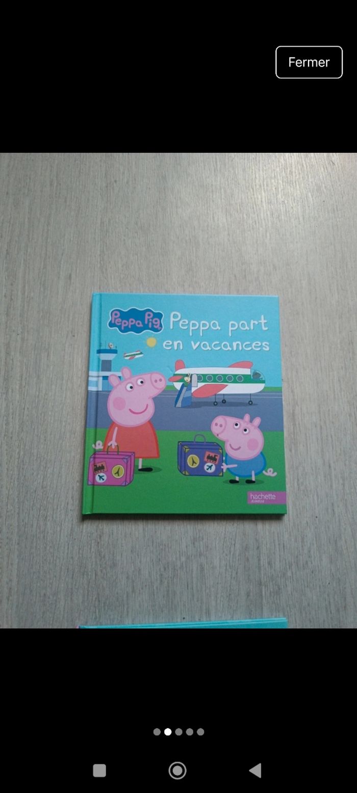 Lot livre Peppa pig