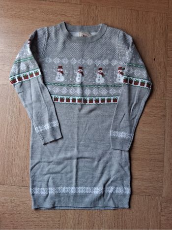 Robe manche longue thème noël