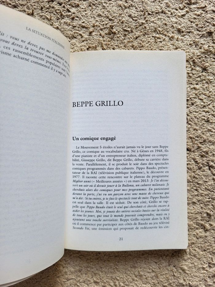 Livre Mouvement 5 Étoiles, pour une autre politique en Italie de Flora Zanichelli - photo numéro 6