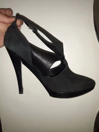 Escarpins noir Heyraud