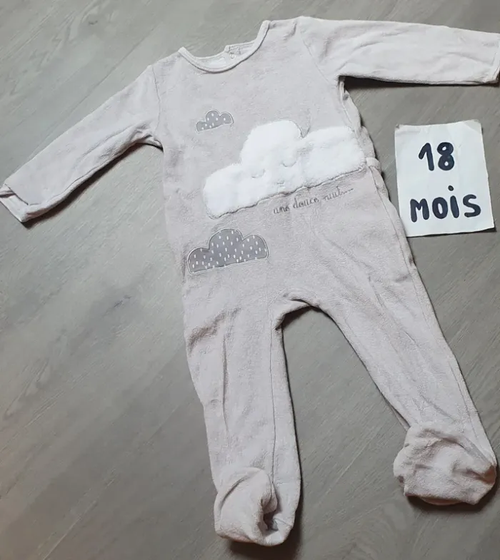 Pyjama mixte 18mois - photo numéro 4