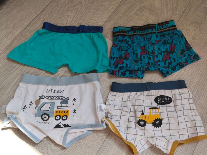 5 boxers en taille 3-4 ans - photo numéro 6