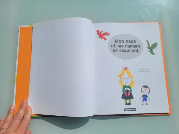 BD enfant casterman, Mon papa et ma maman se séparent - photo numéro 3