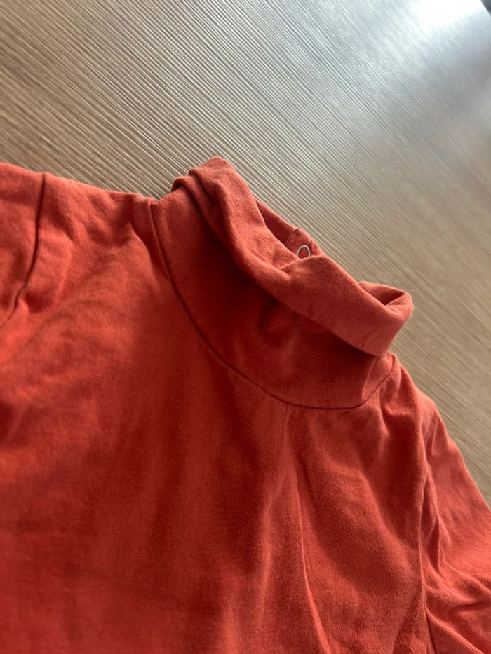 Col roulé orangé Tape à l’œil - photo numéro 3