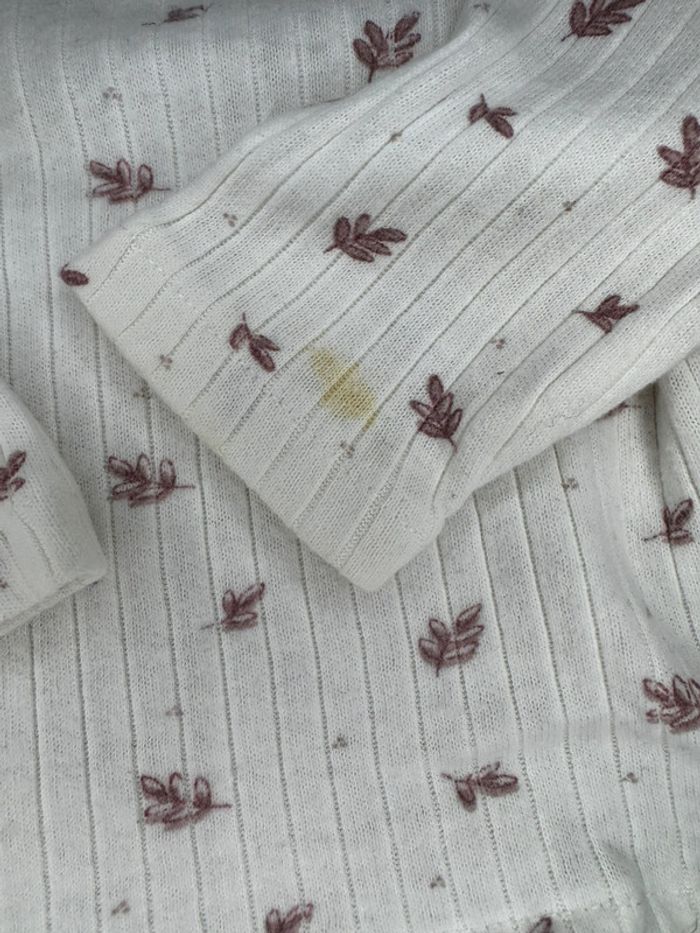 🌷Lot de 8 hauts manches longues fin taille 6 mois🌷 - photo numéro 8
