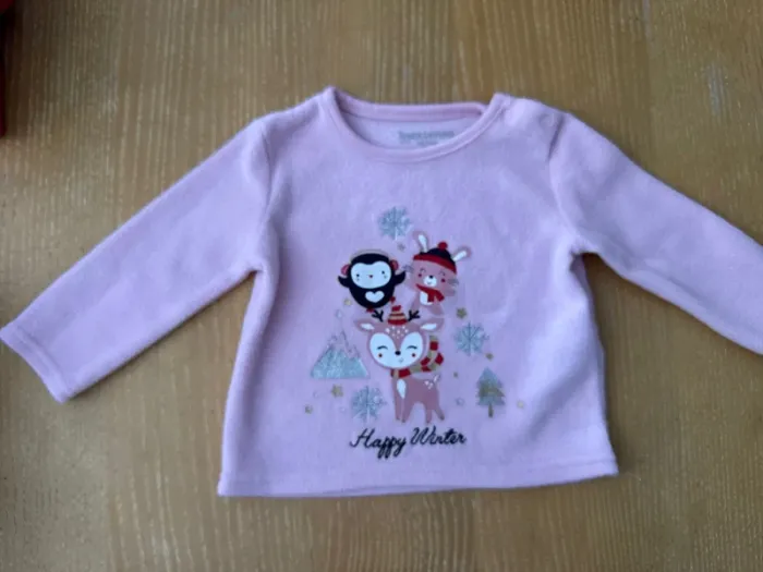 Pull polaire fin 9 mois in extenso