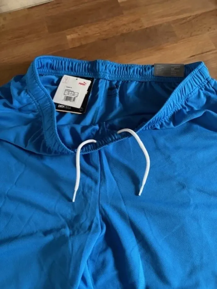 short de football puma bleu taille XL - photo numéro 9