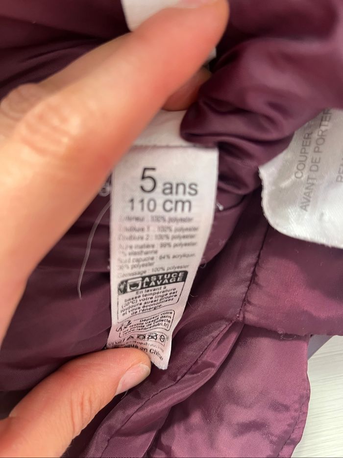 Manteau doudoune 5ans - photo numéro 7