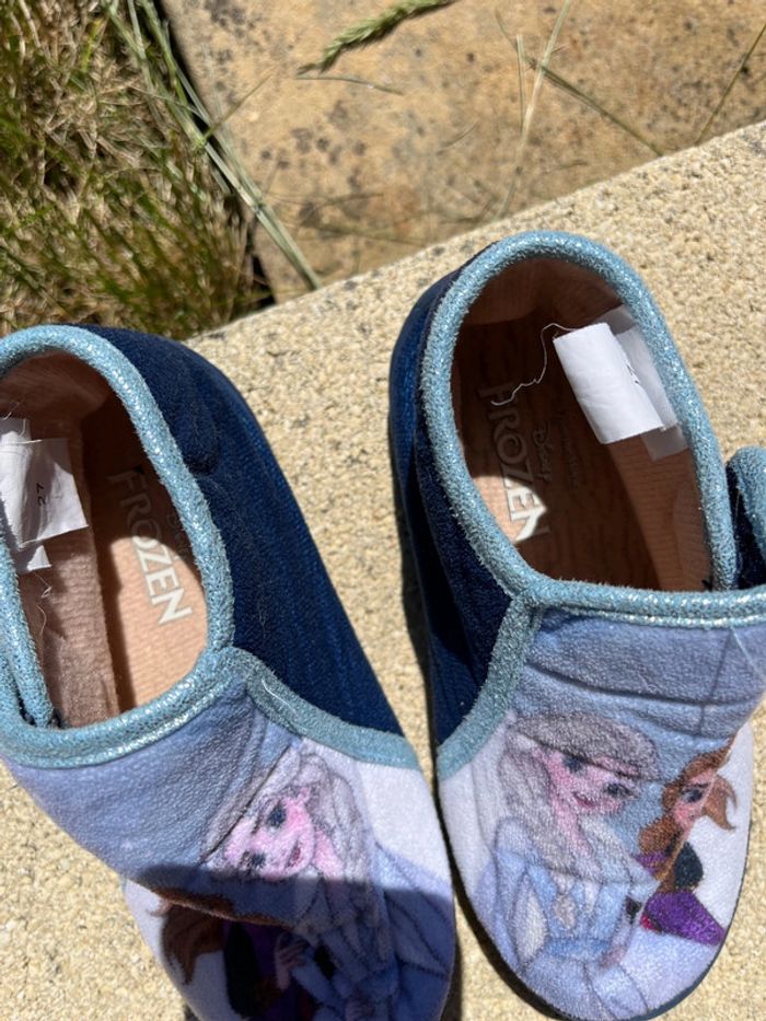 Chausson reines des neiges taille 27 Frozen Disney - photo numéro 3