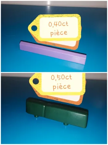 Thème* pièces détachées / barre couleur