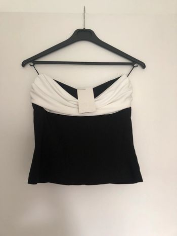 Superbe beau top bustier Zara neuf avec étiquette taille S