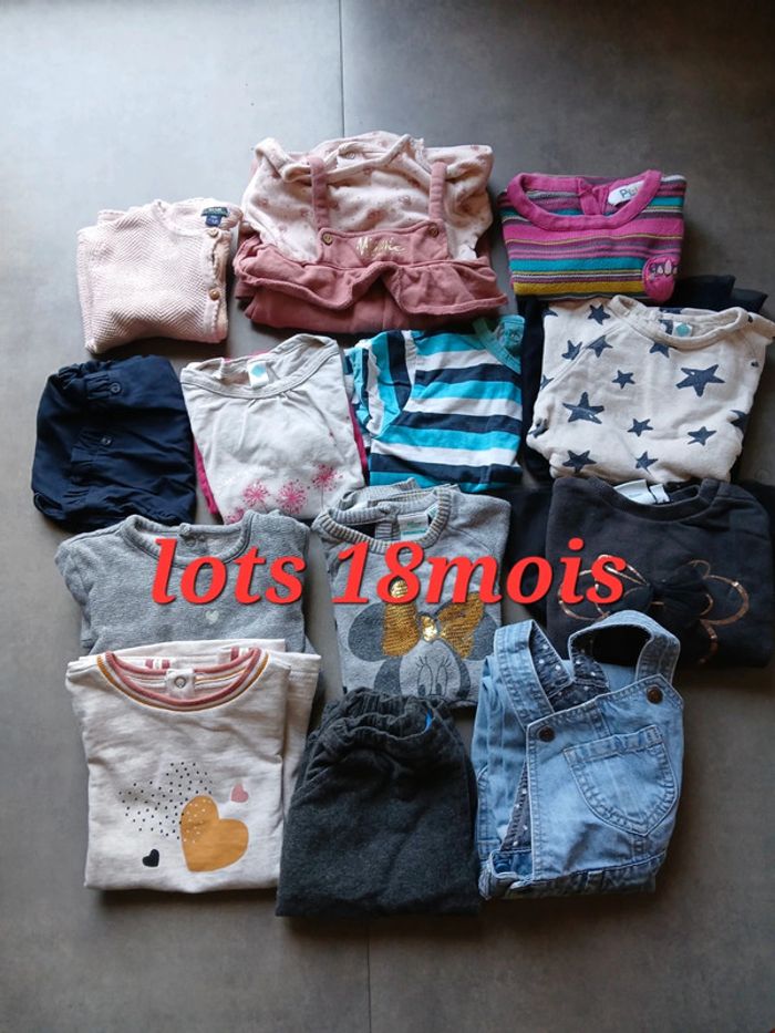 Lots 18 mois