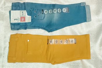 Lot de 2 pantalon fille neufs