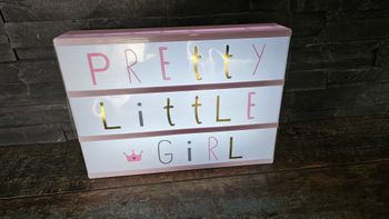 Boîte à messages lumineuse