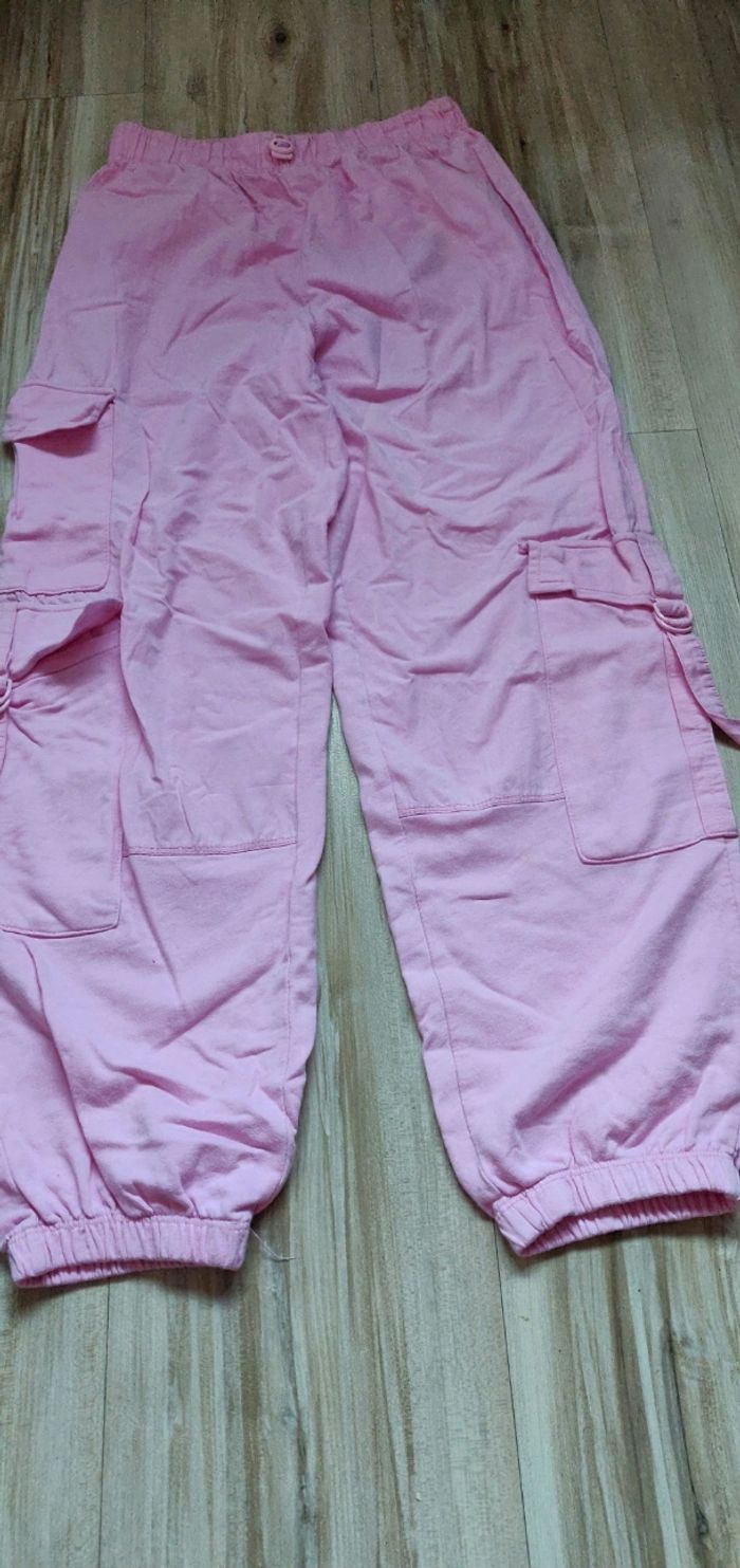 Pantalon fille style cargo - photo numéro 2