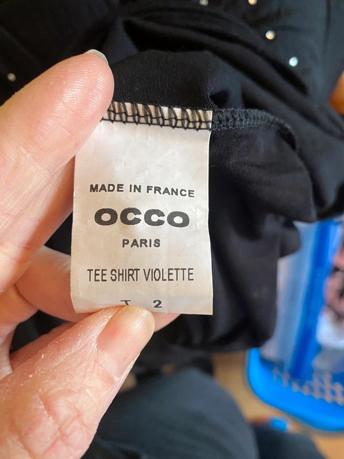 T-shirt manches 3/4 Occo Taille 2 - photo numéro 4