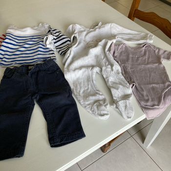 Lot 4 articles 12 mois