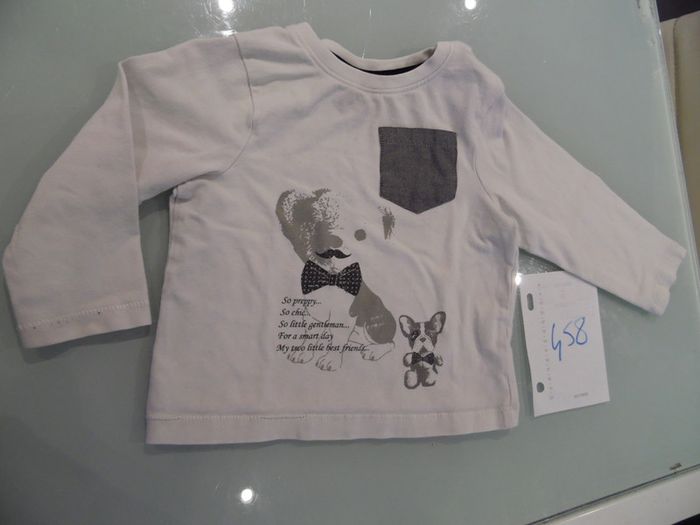 t-shirt manche longue 18 mois orchestra