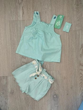 Short et tunique Obaibi Obaïbi taille 6 mois Neuf