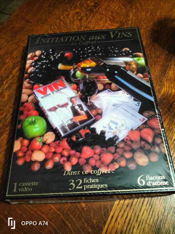 Coffret initiation aux vins