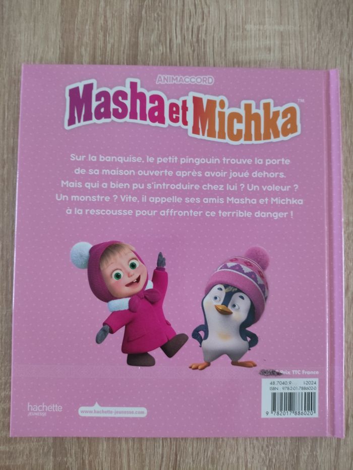 Livre Masha et Michka le monstre de glace - photo numéro 2