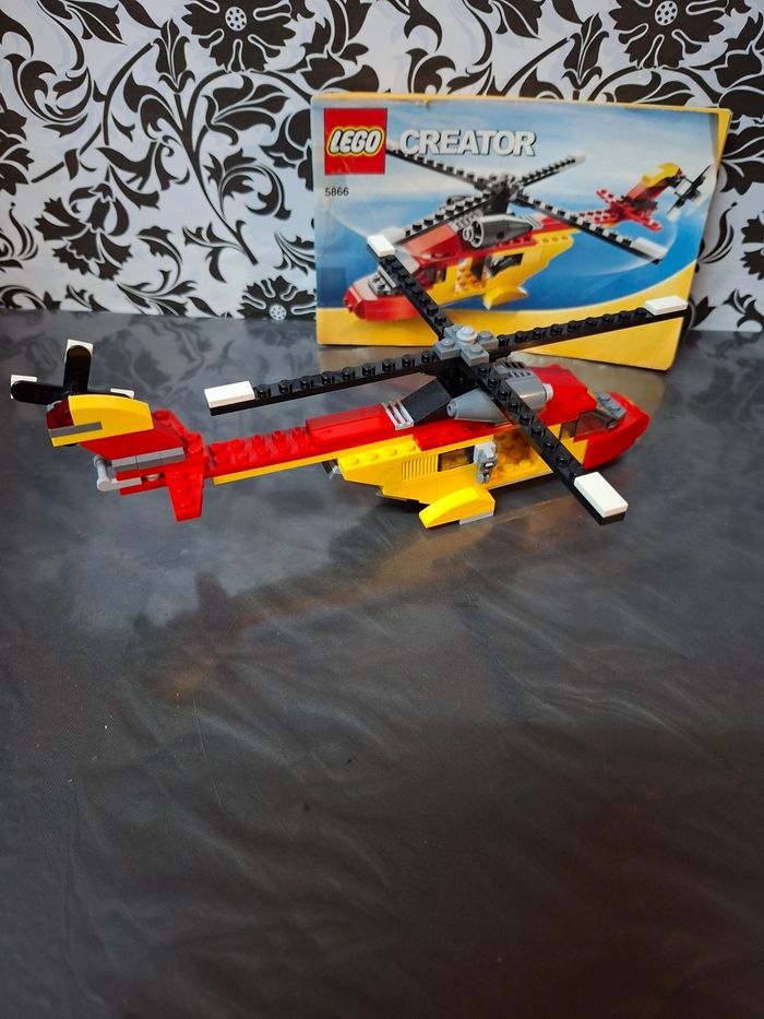 Lego créature 3 en 1  n° 5866 hélicoptère - photo numéro 4