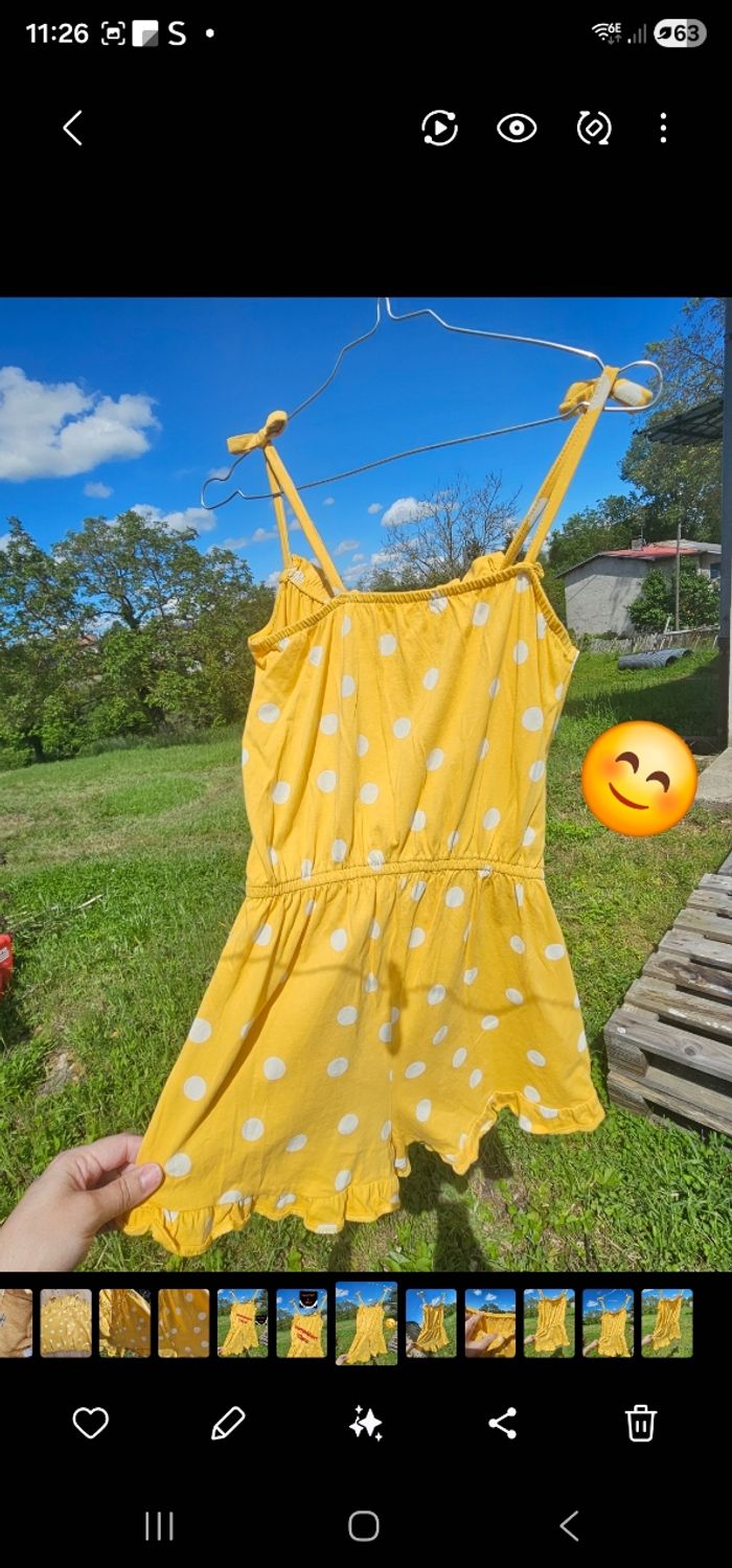 Combishort 12 ans fille - photo numéro 3