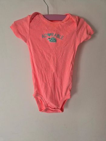Body rose fluo Simple joys by Carter's 6-9 mois