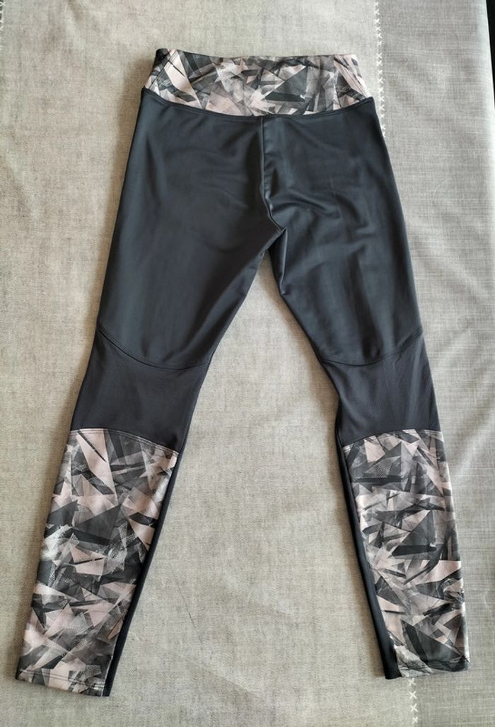 Legging long de sport gris/rose 12 ans - photo numéro 2