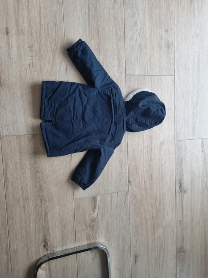 Manteau à capuche 24mois TBE - photo numéro 7