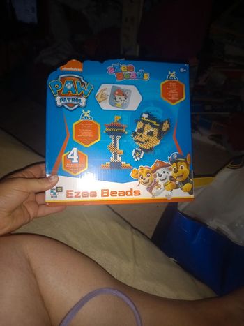 Perle à repasser pat patrouille neuf attention le carton à prix du liquide