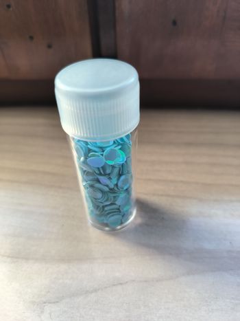 loisirs creatifs hexagones turquoises