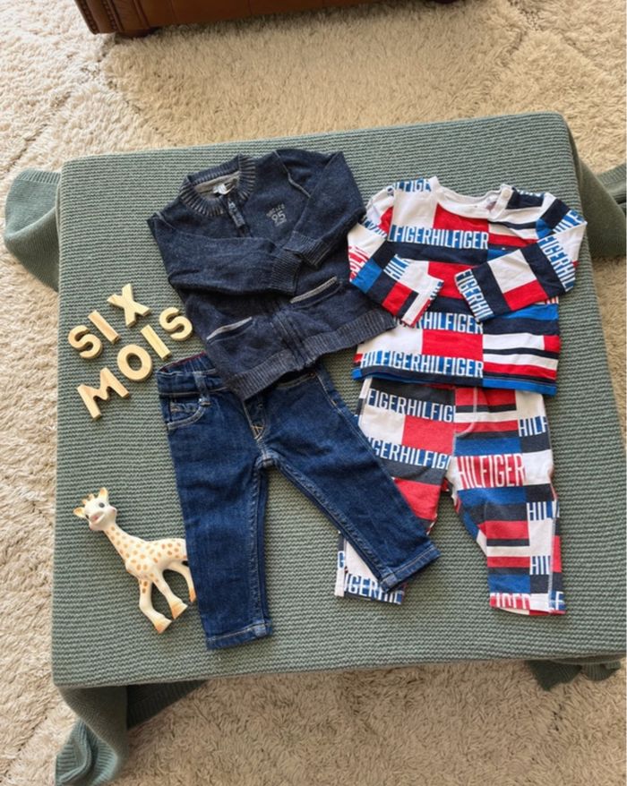 Lot de vêtements taille 6 mois